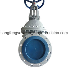 ANSI Rising Stem Flange End Gate Valve с углеродистой сталью RF